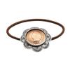 Indian Cent Pewter Blossom Western Style Hair Band view 1