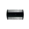Pegasus 601, 3.5in Hard Rubber Lice Comb, Handmade, Seamless, Smooth Edges, Anti Static, Heat and Chemically Resistant Comb | Peines de goma dura - Black view 3