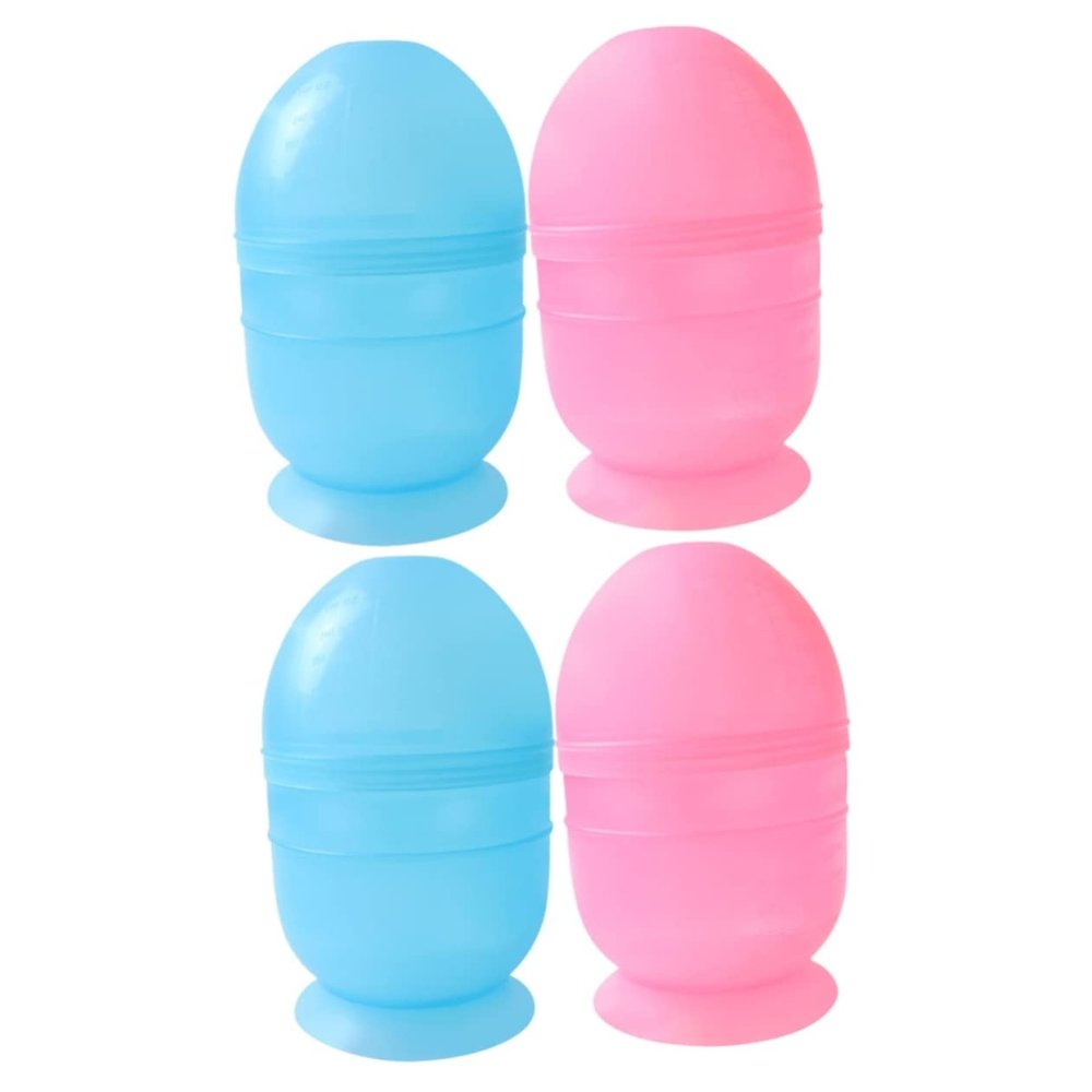 FOMIYES 4pcs Hair Dyeing Shaker Bowls Mixing Cups Measuring Scale for Salon and Hair Coloring Sturdy Material