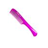 Pegasus MICOLOR 501, 9in Hard Rubber Handle Comb, Handmade, Seamless, Smooth Edges, Anti Static, Heat and Chemically Resistant, Wet Hair, Everyday Grooming Comb | Peines de goma dura - Pink view 2