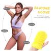 FOMIYES 2pcs Bath Glove Brush Body Silicone Scrubber Handheld Massager Silicone Gloves Exfoliating Shower Glove Shower Mitten Exfoliator Body Wash Gloves Scrubbing Shower Glove Makeup view 4