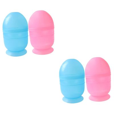 Beavorty 4pcs Hair Color Mixing Bowls with Scale Shaking Cups for Precise Hair Dye Mixing for Salon and Home Use