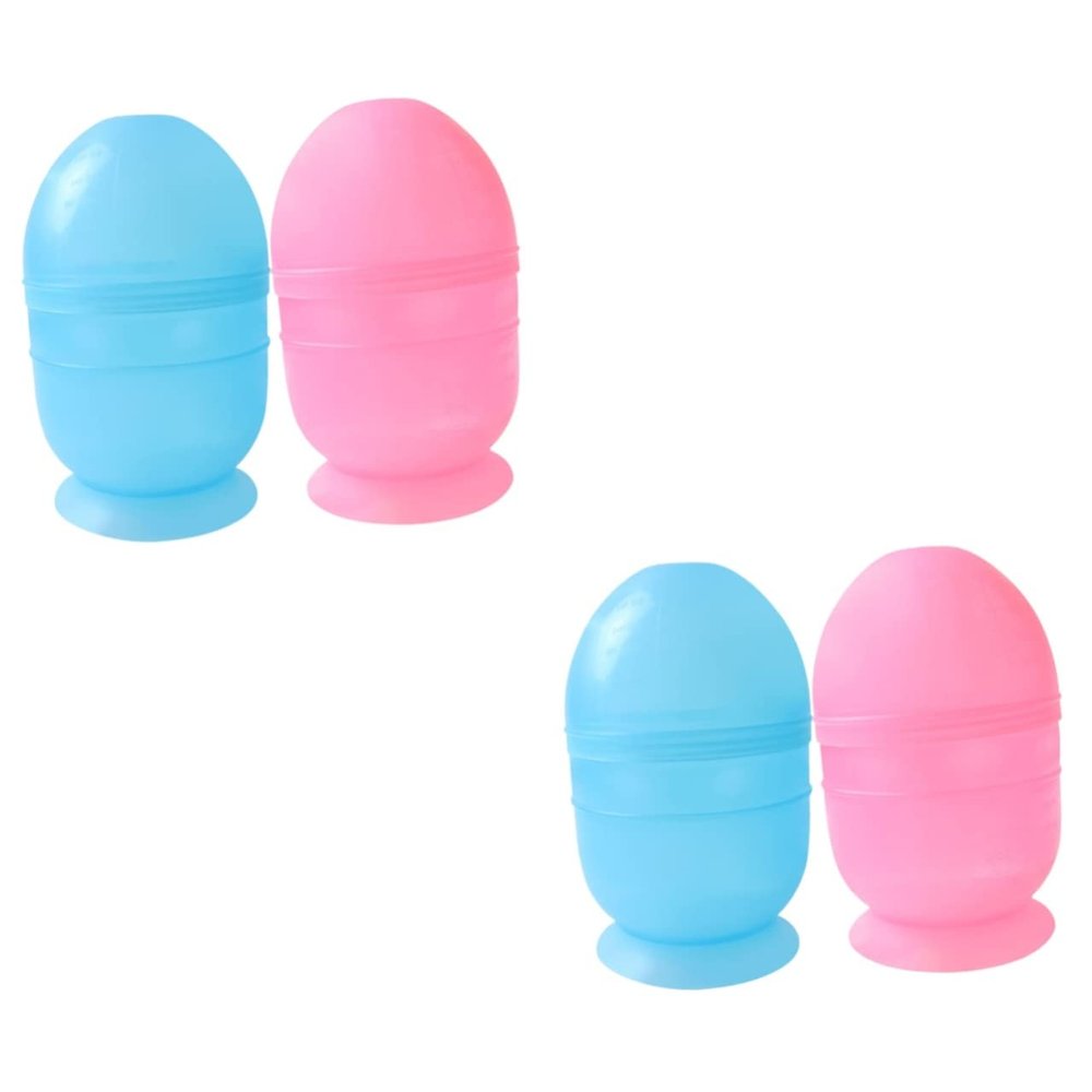 Beavorty 4pcs Hair Color Mixing Bowls with Scale Shaking Cups for Precise Hair Dye Mixing for Salon and Home Use