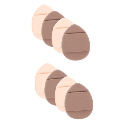 Beavorty 8pcs Mini Double-sided Powder Puff Makeup Sponge for Concealer Foundation and Cushion Application Soft Gentle for All Skin Types