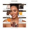 MAKARI Exclusive 3-Piece Skincare Gift Set | Exfoliating Soap, Body Milk & Face Cream with Organiclarine | Botanical Self-Care Kit for All Skin Types view 2