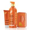 MAKARI Extreme Argan & Carrot Oil 3-Piece Gift Set | Exfoliating Soap, Tone-Boosting Body Lotion & Face Cream | Botanical Self-Care Kit for All Skin Types view 1