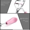 AKAZI Eyelash Curlers, Eyelash Curler with Plastic Handle, Pink, for People with Too Straight Eyelashes Blue view 4