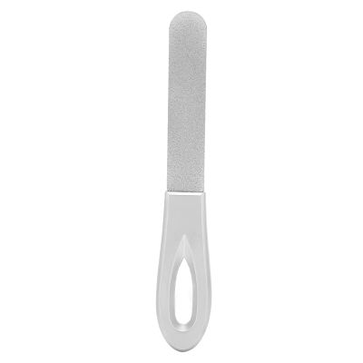 MISNODE Stainless Steel Nail Files Double Sided for Women Men, Heavy Duty Reusable Manicure Filer for Finger Toe Nails for Home Salon