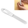MISNODE Stainless Steel Nail Files Double Sided for Women Men, Heavy Duty Reusable Manicure Filer for Finger Toe Nails for Home Salon view 2