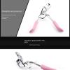 AKAZI Eyelash Curlers, Eyelash Curler with Plastic Handle, Pink, for People with Too Straight Eyelashes Green view 3