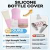 16 Pack Silicone Bottle Cover,Travel Essential for Women Men,Cruise Ship Essentials 2025,Beach Vacation Essentials,Travel Size Toiletries,Airplane Travels Accessories Elastic Sleeves for Leak Proofing view 3