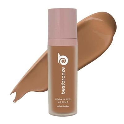 Best Bronze Bombshell Body Makeup - Tattoo Cover Up Makeup & Body Foundation Waterproof - Tattoo Concealer Waterproof for Scars, Varicose Veins Cover Up & Leg Foundation (C10 Tan Honey)