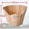 Pedicure Foot Soak Tub Wooden Barrels Pedicure Basin 26cm Foot Tub Pedicure Basin Wood Foot Basin Wooden Sauna Bucket Wooden Spa Basin Wood Foot Bath Barrel Made Bath Bucket Wood Foot Basin Spa Massag view 2