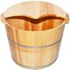 Scpantkend Foot Bath Spa Foot Spa for Adults,Foot Soak Ucket Made of Solid Wood,Large Foot Soak Tub,Foot Asin for Foot Ath,Soak,Or Detox, (Size : B) view 1
