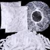 YGQQOY Shower Caps, 200PCS Large Thick Disposable Shower Caps, Bowl Covers, Clear Plastic Wrap for Women, Bath Caps for Hair Treatment view 1