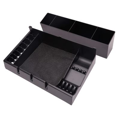 FOMIYES Clipper Guard Holder and Trimmer Tray Set Barber Clier Tray Organizer Abs Plastic Hair Stylist Tools Storage