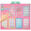 Expressions 7 Day Manicure Collection by Style Essentials - 84PC Press On Nail Set, Day-Of-The-Week Adhesive False Nails for Girls (SPACE Collection)  Colorful Novelty Designs Stick On Nails For Kids view 2