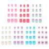 Expressions 7 Day Manicure Collection by Style Essentials - 84PC Press On Nail Set, Day-Of-The-Week Adhesive False Nails for Girls (SPACE Collection)  Colorful Novelty Designs Stick On Nails For Kids view 3