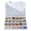 Vomeko nail art supplies 24 grid rhinestones for DIY nail art decoration, perfect nail art accessories for home and salon use G ems and stones for nail art. view 1