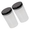 Alipis 4pcs Brush Washer Bottle for Nail Art and Painting Multi-Functional Removable for Maintenance Groove Design view 4