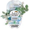 BIC Soleil 5 Escape Scented Women's Disposable Razors, 5 Blades, Comfortable Shave, Jasmine & Eucalyptus Scented Handle Shaving Razors for Women, 2 Count view 1