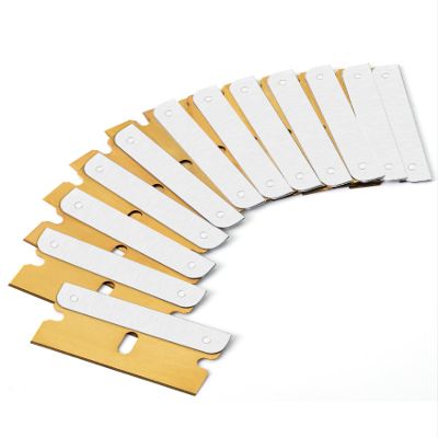 Bates Choise - Single Edge Razor Blades, 50 Pack, Gold