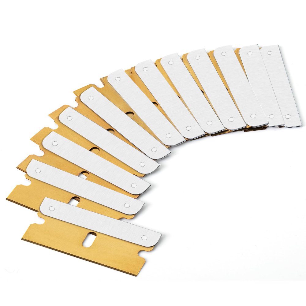 Bates Choise - Single Edge Razor Blades, 50 Pack, Gold