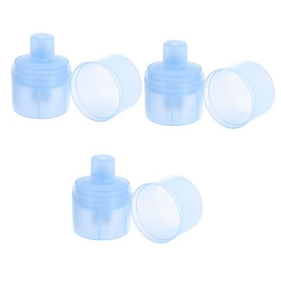 GLEAVI 3 Pcs Roller Applicator Massage Roller Ball for Hair Essential Oil for Hair Scalp Serum Bottle Empty Bottle Applicator Scalp Comb Care Tool