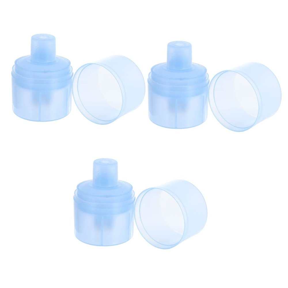 GLEAVI 3 Pcs Roller Applicator Massage Roller Ball for Hair Essential Oil for Hair Scalp Serum Bottle Empty Bottle Applicator Scalp Comb Care Tool