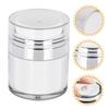 LALAFINA 4pcs Refillable Air Pump Dispensers Cream Jars for Lotions and Moisturizers Leakproof Travel Containers for Cosmetics Compact Pump Bottles view 3