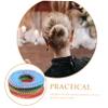 Beavorty 13pcs Hair Accessories for Women Colorful Diamond Combs Stretchy Hairband for Curly Hair view 4