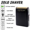 Supreme Trimmer Solo Single Foil Shaver for Pocket | 150 Min Runtime Cordless use, Powerful USB-C Mini Travel Razor for Professional & Home use | STF101 view 2