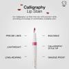 stila Calligraphy Lip Stain Long-Lasting Tint, Moisturizing, Transfer-Proof, Lightweight, Sheer Buildable Color, Fades to a Natural Wash of Color Marie, 22 Fl. Oz. view 3