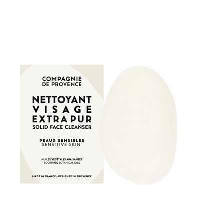 Compagnie de Provence Solid Face Cleanser - Sensitive Skin - 3 Ounce Bar