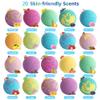 Bath Bombs for Kids with Surprise Inside for Girls Boys Toddlers, 20 Pack Organic Kids Bath Bombs with Puppy Dolls Inside, Kids Safe Handmade Bubble Bath Fizzies, Ideal Birthday Christmas Gift Set view 3