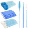 300 PCS Eyelash Extension Supplies Kit Disposable Micro Swab Brush Eyebrow Spoolies Lip Stick Brush Mascara Wand Applicator Makeup Brush Tool(Blue Sets) view 1