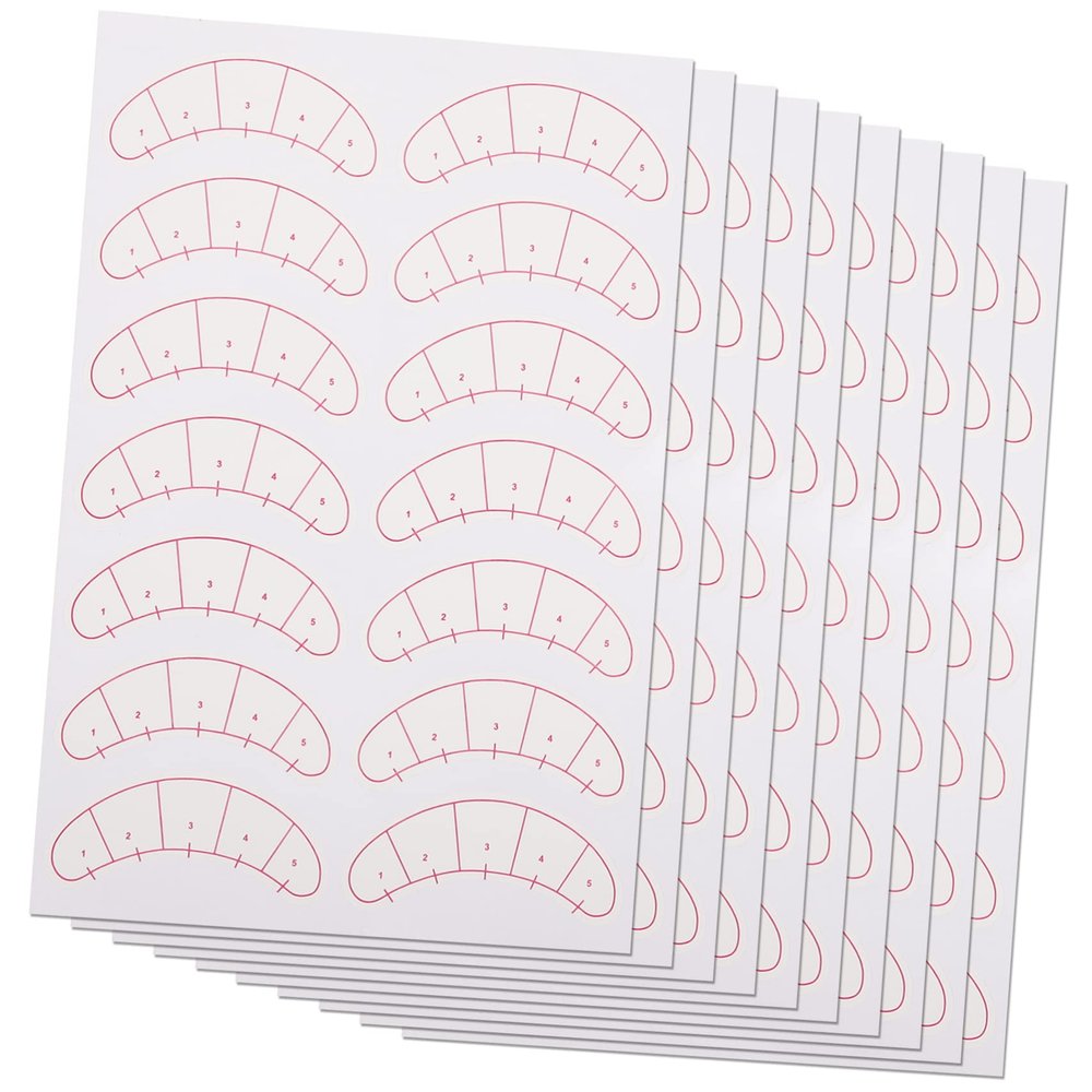 3 Eyelash Positioning Eye Patch Eyelash Extension Posters Lash Extension Eye Pads Eyelash Tape Sticker Eyelash Extension Tape Makeup Tape for Eyeshadow Pp Extension Belt Breathable