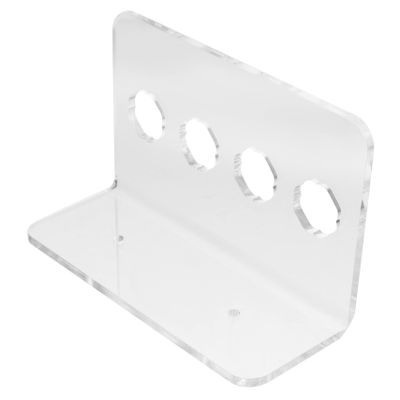FOMIYES Hairdressing Scissor Comb Holder Rack Wall Mounted Shear Holder for Salon