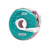 STALEKS PRO Disposable White Abrasive Tape papmAm Expert  100 Grit  7m Roll in Plastic Case  Glueless Replaceable Abrasive  Professional Nail Shaping  Manicure & Pedicure view 1
