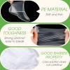 Dansib 1500 Pcs Disposable Plastic Foot Covers for Feet Paraffin Bath Liners for Foot Pedicure Moisturizing Socks Spa Feet Care Hot Wax Therapy Booties Bags Covers with Stickers for Snug Closure view 4