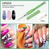 Saviland Nail Art Liner Brushes AND Liquid Latex for Nails Set view 2