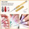 Saviland Nail Art Liner Brushes AND Liquid Latex for Nails Set view 4