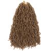 16 Inches Faux Locs Crochet Hair 7 PCS Soft Locs Crochet Hair Goddess Locs Hair Extensions Dark Blonde view 1