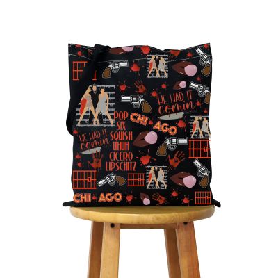 WCGXKO Musical Gift Musical Inspired Gift Six Squish Uh Uh Cicero Lipschitz Cosmetic Bag (Chi tote)