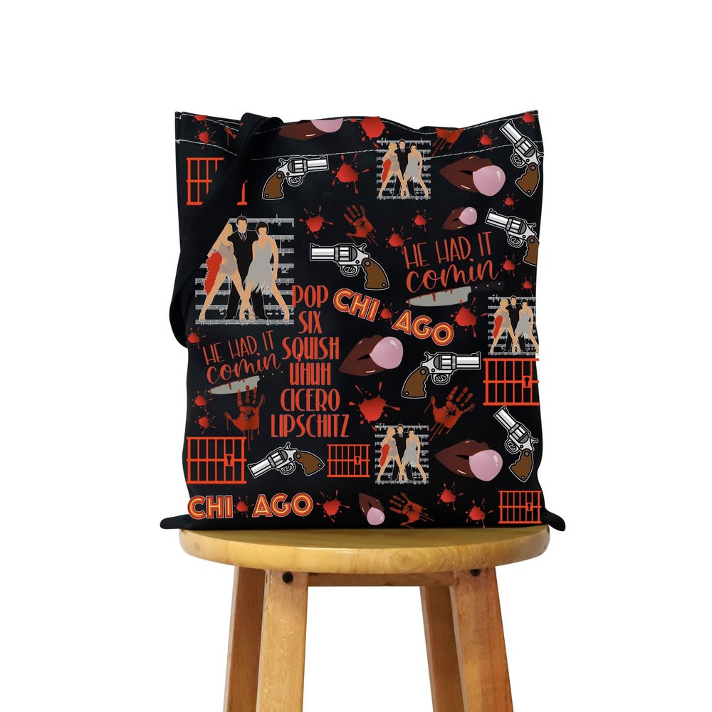WCGXKO Musical Gift Musical Inspired Gift Six Squish Uh Uh Cicero Lipschitz Cosmetic Bag (Chi tote)