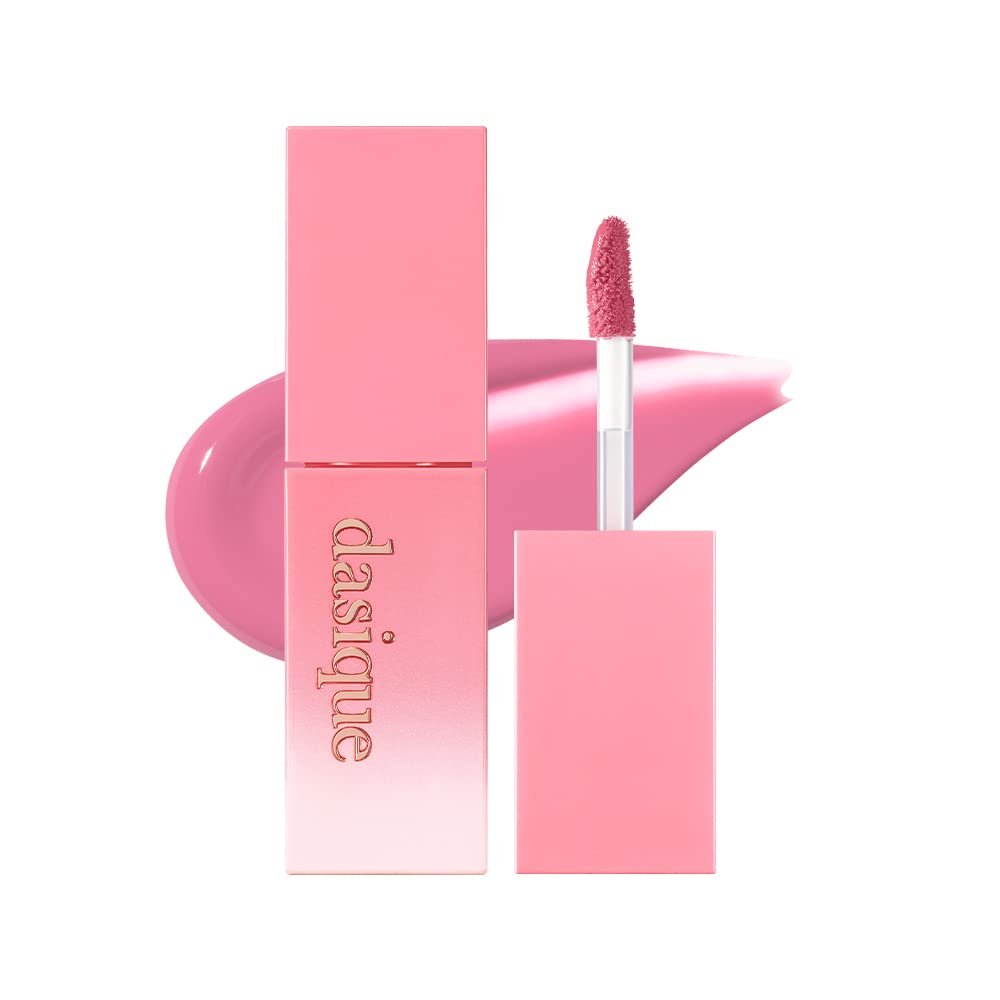 dasique Juicy Dewy Tint (10 Berry Choux) 0.12 oz | Light Application with moisture | Long Lasting & wearing Glossy Lip Stain, Non-sticky | Vegan, Cruelty-free | Korean makeup | stocking stuffers