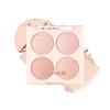 Dasique Blending Mood Cheek #09 Almond Vanilla | 4 Blendable Shades in Lightweight Smooth Powder | Vegan | Blush view 1
