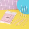 EVERMARKET Micro Swabs for Eyelash Extensions, 200 Pcs Disposable Micro Applicators Brush for Makeup 2mm Microswabs for Lash Supplies and Personal Care, Pink view 4