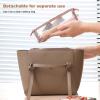 4-in-1 Travel Cosmetic Storage Bag - Organize Your Beauty Essentials On-the-Go (Black) view 4