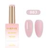 Varnail 6 Colors Pure Color Gel Polish, 2023 Spring Summer Pink Series DIY Kit, Soak off Nail Art Polish for Women 15ml/bottle (True Love) view 4